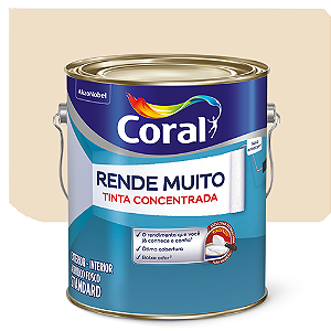 Tinta Acrílica Coral Rende Muito Fosco Pérola 3,2 Litros