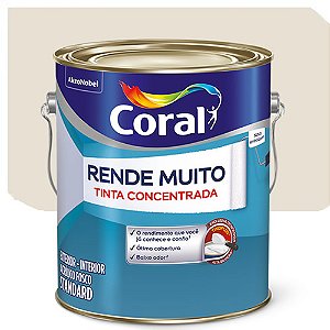 Tinta Acrílica Coral Rende Muito Fosco Areia 3,2 Litros