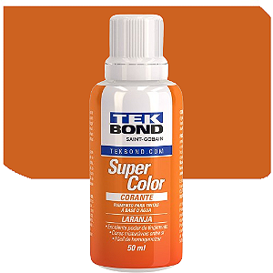 Corante Líquido Tekbond Super Color Laranja 50ML