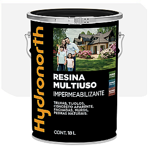 Resina Hydronorth Solvente Fosca Incolor 18 Litros