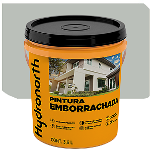 Pintura Emborrachada Hydronorth 3,6 Litros Cromio Balde