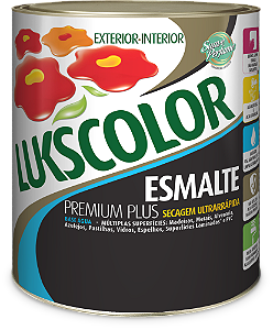 TINTA ESMALTE LUKSCOLOR BRILHANTE BRANCO GELO 900 ML