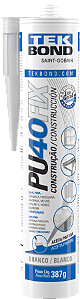 SILICONE SELANTE PU40FIX BRANCO 387G TEKBOND