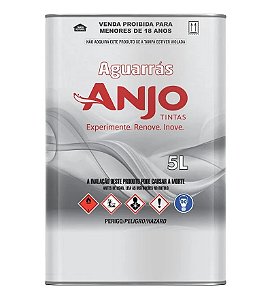 AGUARRÁS ANJO 5 LITROS