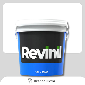 Tinta Acrílica Econômica Revinil Branco Extra 16 Litros