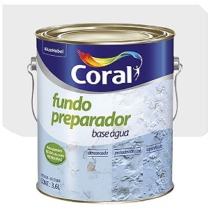 FUNDO PREPARADOR CORAL BASE ÁGUA 3,6 LITROS