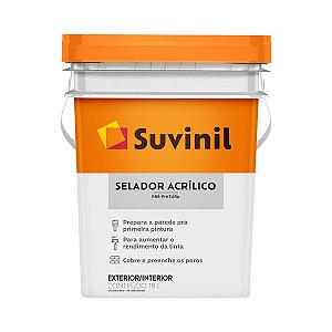 SELADOR ACRÍLICO SUVINIL 18 LITROS BALDE