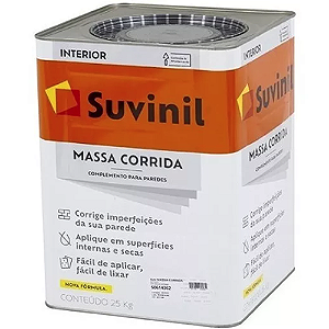 Massa Corrida Suvinil Interior 14,8 Litros/25Kg