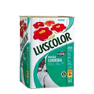 Massa Corrida Lukscolor  Interior 25KG