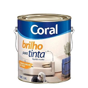 Brilho para Tinta Coral 3,6 Litros