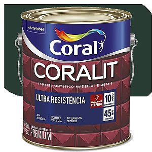 Tinta Esmalte Coral Ultra Resistência Verde Colonial 3,6L