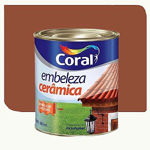 Tinta Esmalte Coral Embeleza Cerâmica Coral 0,9 Litros