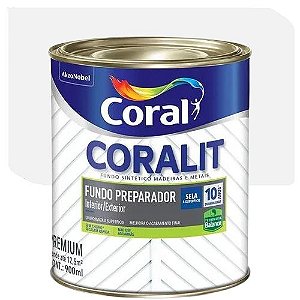 Fundo Preparador Coral Coralit Zero 0,9 Litros