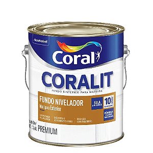 Fundo Sintético Nivelador Coral 3,6 Litros