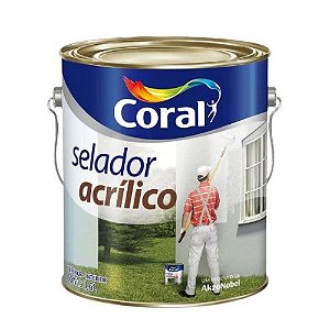 Selador Acrílico Coral 3,6 Litros