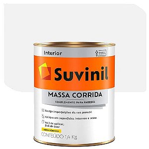 Massa Corrida Suvinil Interior 0,9 Litros /1.5 Kg