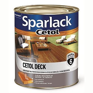 Verniz Sparlack Cetol Deck Semi Brilho 0,9 Litros