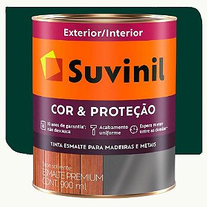 Tinta Esmalte Suvinil Cor & Proteção Verde Colonial 0,9L