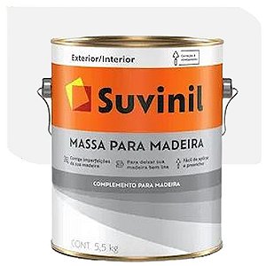 Massa para Madeira Suvinil Interior/Exterior 3,6 Litros/6kg