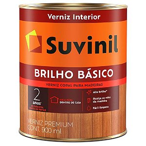 Verniz Suvinil Brilho Básico Brilhante 0,9 Litros