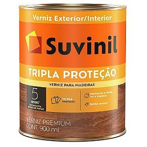 Verniz Suvinil Tripla Proteção Brilhante Natural 0,9 Litros