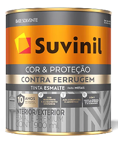 Tinta Esmalte Suvinil Contra Ferrugem Brilhante Verde Colonial 3,6 Litros