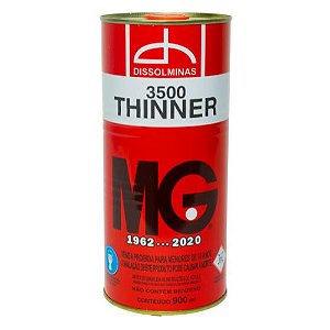Thinner Comum Dissolminas (MG 3500) 0,9 Litros