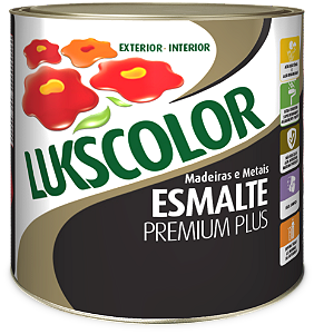 Tinta Esmalte Lukscolor Luks Brilhante Cinza Chassi 3,6 Litros