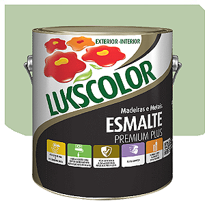 Tinta Esmalte Lukscolor Luks Brilhante Verde Primavera 3,6 Litros