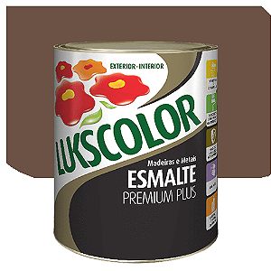 Tinta Esmalte Lukscolor Luks Brilhante Tabaco 0,9 Litros