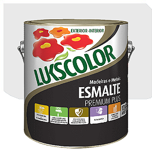 Tinta Esmalte Lukscolor Luks Fosco Branco 3,6 Litros