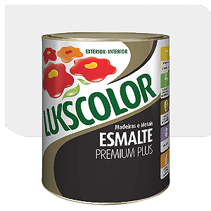 Tinta Esmalte Lukscolor Luks Fosco Branco 0,9 Litros