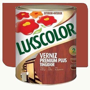 Verniz Lukscolor Tingidor Brilhante Mogno 3,6 Litros