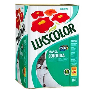 Massa Acrílica  Lukscolor Interior/Exterior 25  kg