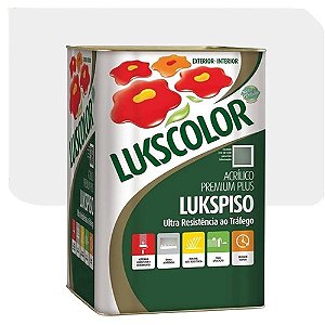 Tinta Lukscolor LuksPiso Fosco Branco 18 Litros