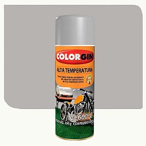 Spray Colorgin 600 graus Alumínio 350ml