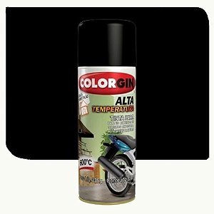 Spray Colorgin 600 Graus Preto 350ml