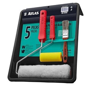 Kit Atlas Pintura e Acabamento  5 Peças