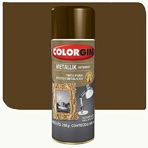 Spray Colorgin Metallik Bronze 350ml