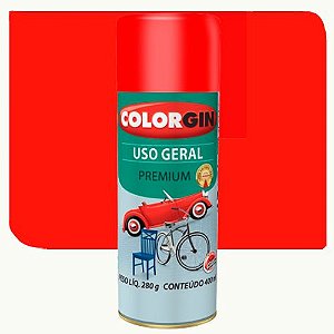 Spray Colorgin UG Vermelho 400ml