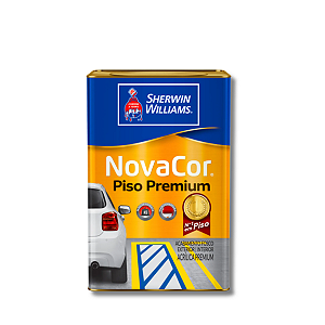 Tinta Piso Sherwim Williams Novacor Fosco Cinza Chumbo 18 Litros