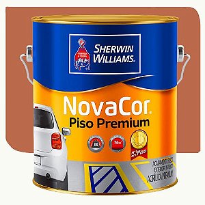 Tinta Piso Sherwim Williams Novacor Fosco Castor 3,6 Litros