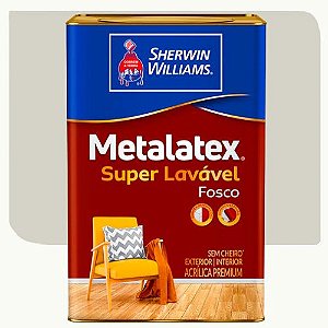 Tinta Acrílica Sherwim Williams Metalatex Fosco Branco Gelo 18 Litros