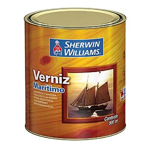 Verniz Marítimo Sherwim Williams Brilhante Incolor 0,9 Litros