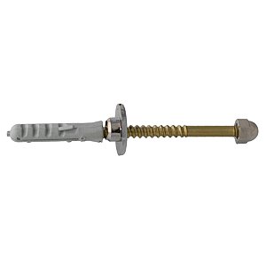 Parafuso Bucha 10 80mm ( cartela 2 unidades )