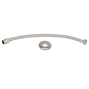 Engate Flexível Trançado 40cm Metal