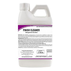 Finish Cleaner 2 Litros Detergente Neutro Para Porcelanato - Spartan