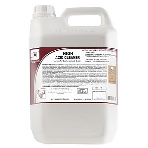High Acid Cleaner 20 Litros Detergente Desincrustante Ácido Spartan