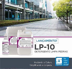 LP-10 20 Litros Detergente Limpa Pedras Spartan