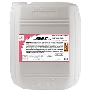 Superfox 50 Litros Detergente Desincrustante Ácido